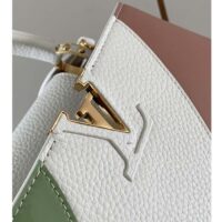 Louis Vuitton LV Women Capucines Mini Handbag Taurillon Patent Leather Smooth Calfskin (11)