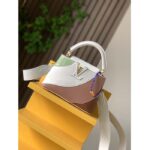 Louis Vuitton LV Women Capucines Mini Handbag Taurillon Patent Leather Smooth Calfskin - Bild 4