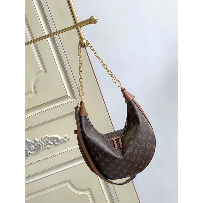 Louis Vuitton Monogram Reverse Monogram Loop Hobo - Brown Hobos, Handbags -  LOU759735