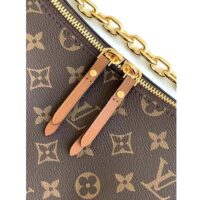 Louis Vuitton LV Women Loop Hobo Brown Monogram Monogram Reverse Coated Canvas (9)