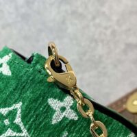 Louis Vuitton LV Women Micro Métis Bag Green Monogram Jacquard Velvet (1)