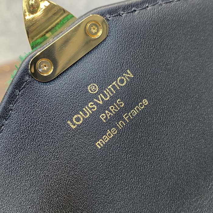 Louis Vuitton Monogram Jacquard Velvet Micro Metis Green