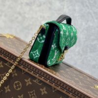 Louis Vuitton LV Women Micro Métis Bag Green Monogram Jacquard Velvet (1)
