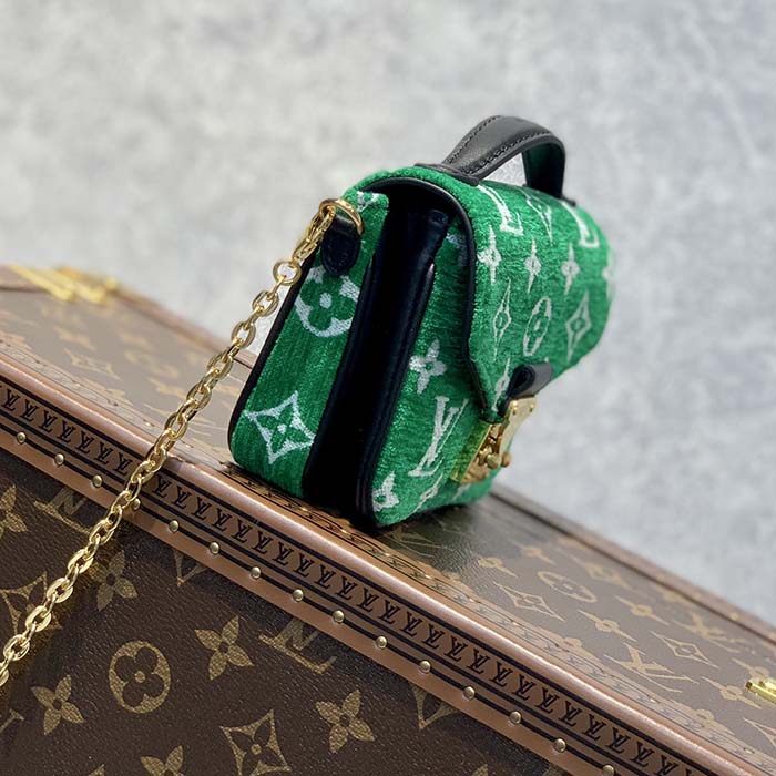 Louis Vuitton 2022 LV Match Monogram Jacquard Micro Metis - Green