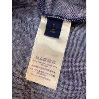 Louis Vuitton LV Women Monogram Bandana Shorts Cotton Indigo Regular Fit (8)
