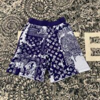Louis Vuitton LV Women Monogram Bandana Shorts Cotton Indigo Regular Fit (8)