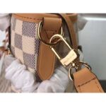 Louis Vuitton LV Women Neverfull MM Tote Bag Damier Azur Coated Canvas - Image 10