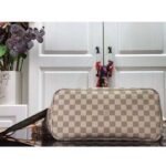 Louis Vuitton LV Women Neverfull MM Tote Bag Damier Azur Coated Canvas - Image 5