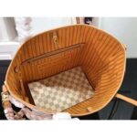 Louis Vuitton LV Women Neverfull MM Tote Bag Damier Azur Coated Canvas - Image 6