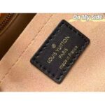 Louis Vuitton LV Women On My Side MM Tote Bag Black Twist Calfskin Monogram Coated Canvas - Image 10