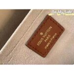 Louis Vuitton LV Women On My Side MM Tote Bag Brown Calfskin Monogram Coated Canvas - Image 11