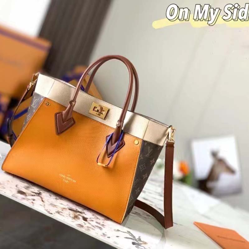 Louis Vuitton Monogram On My Side Tote MM