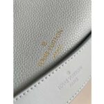 Louis Vuitton LV Women On My Side PM Handbag Bleu Nuage Blue Perforated Calf Leather - Image 9