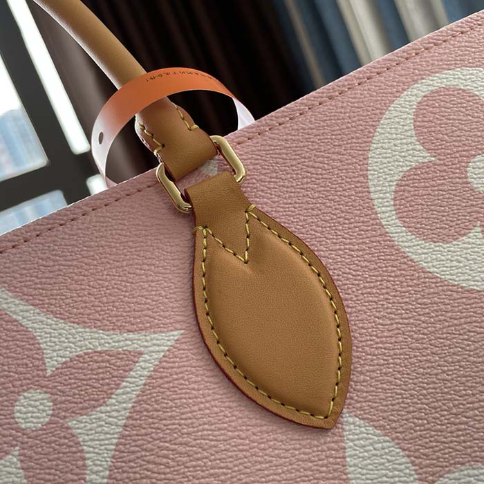 Louis Vuitton Pink And Lavender Gradient Coated Canvas OnTheGo GM