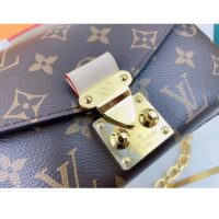 Louis Vuitton LV Women Pochette Métis East West Bag Brown Monogram Coated Canvas (2)