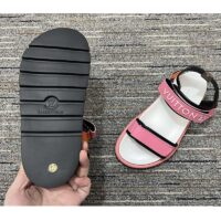 Louis Vuitton LV Women Pool Pillow Flat Comfort Sandal Pink Calf Leather Circle Rubber (5)