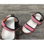 Louis Vuitton LV Women Pool Pillow Flat Comfort Sandal Pink Calf Leather Circle Rubber – Image 6