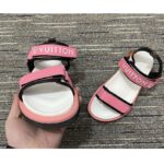 Louis Vuitton LV Women Pool Pillow Flat Comfort Sandal Pink Calf Leather Circle Rubber – Image 4