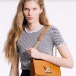 Louis Vuitton LV Women Twist MM Handbag Brown Epi Grained Cowhide Leather - Image 14