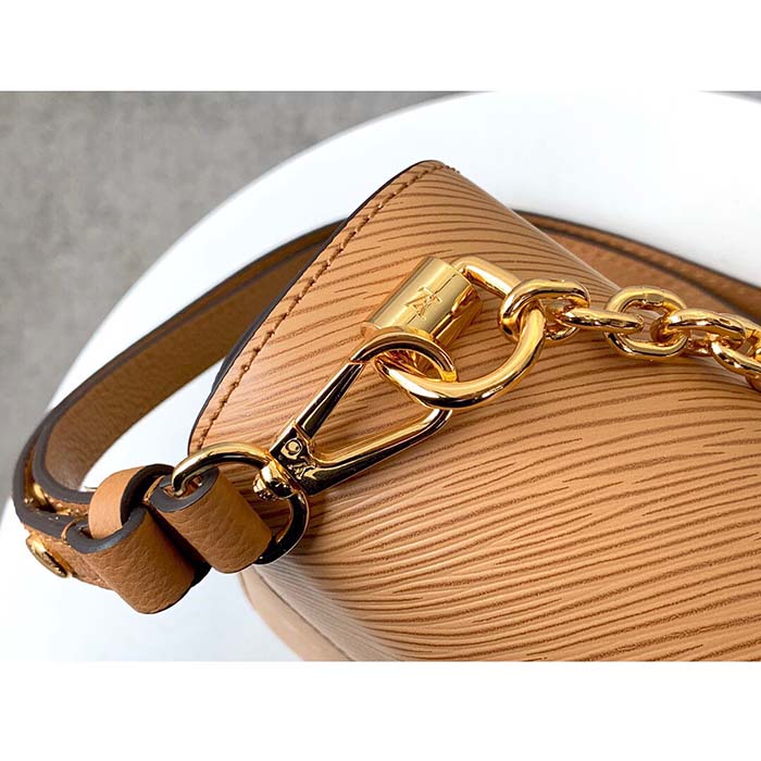 Sac à dos mabillon en cuir Louis Vuitton Camel in Leather - 33771330