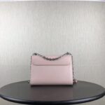 Louis Vuitton LV Women Twist MM Handbag Galet Gray Epi Grained Cowhide Leather - Image 4
