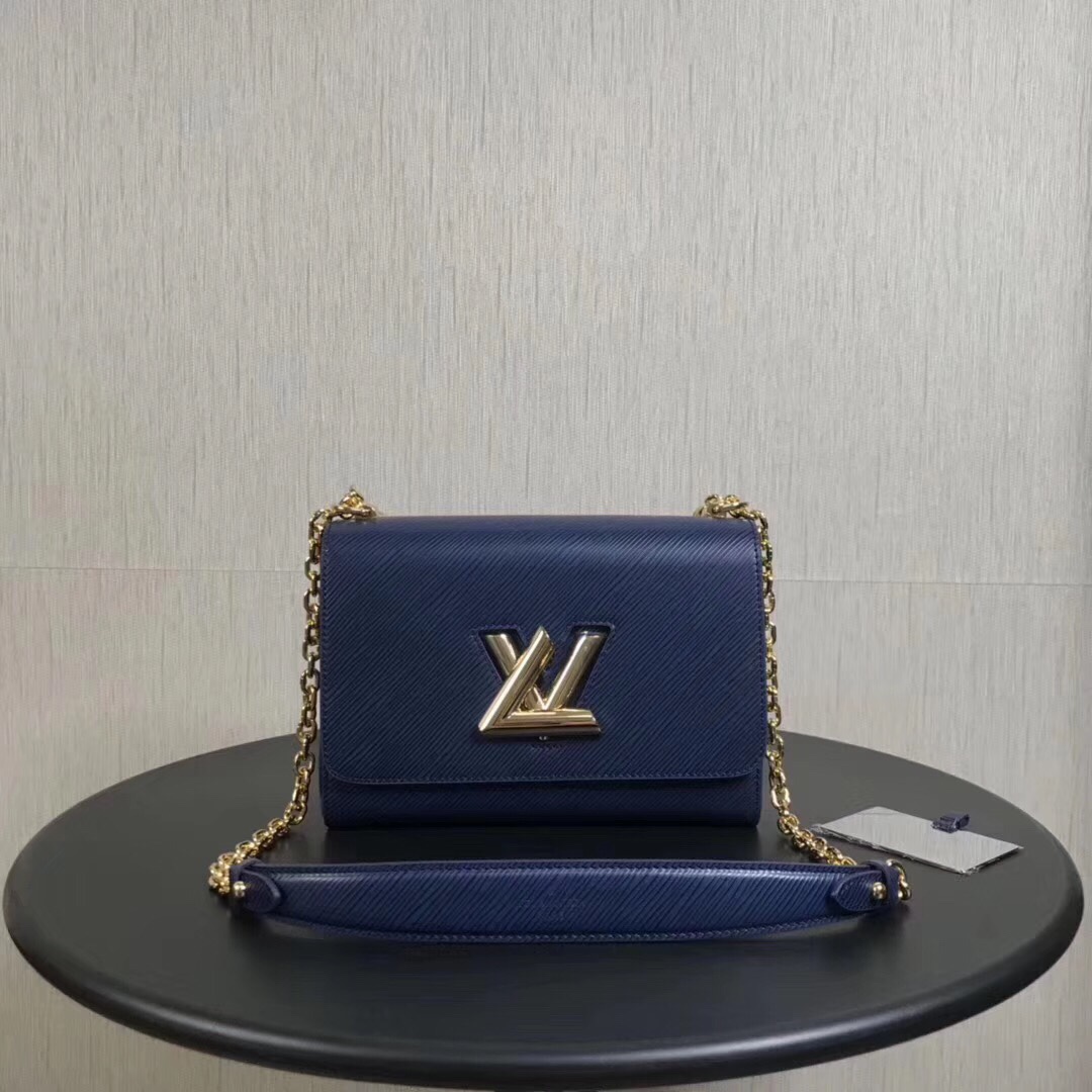 Louis Vuitton Twist MM Bag Pale Blue Epi Leather – ＬＯＶＥＬＯＴＳＬＵＸＵＲＹ