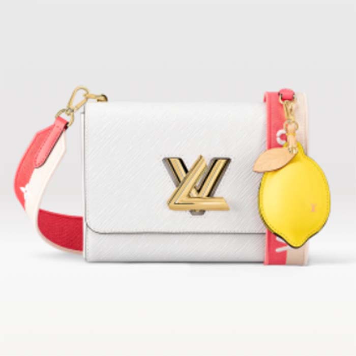 Louis Vuitton White Twist MM Lemon ○ Labellov ○ Buy and Sell