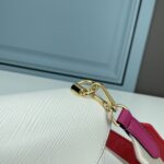 Louis Vuitton LV Women Twist MM Lemon Handbag White Epi Grained Cowhide – Bild 9