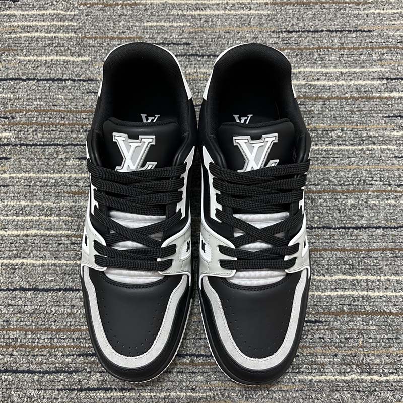 Louis Vuitton LV Trainer #54 Black White Men's - 1AANEG - US