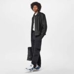 Louis Vuitton Unisex Charlie Sneaker Boot Blue Upcycled Monogram Denim Recycled Polyester - Imagen 12