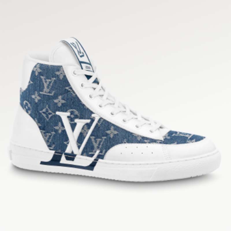 Louis Vuitton LV Sneakers denim new Blue ref.230840 - Joli Closet