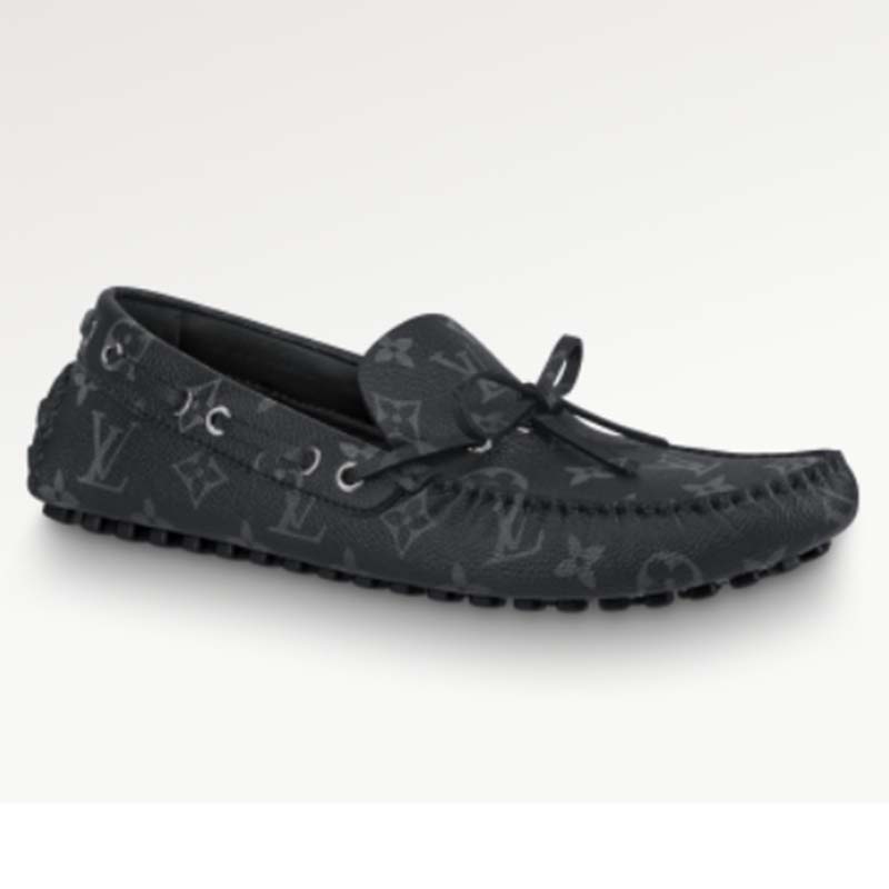 Louis Vuitton LV Driver Moccasin Monogram Eclipse. Size 06.0