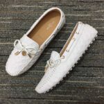 Louis Vuitton Unisex LV Arizona Moccasin White Monogram Canvas Tubular Construction - Imagen 5