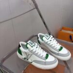 Louis Vuitton Unisex LV Charlie Sneaker Green Mix Recycled Bio-Based Sustainable Materials - Image 2
