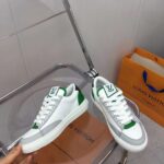 Louis Vuitton Unisex LV Charlie Sneaker Green Mix Recycled Bio-Based Sustainable Materials - Image 7