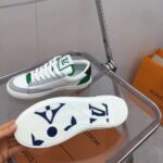 Louis Vuitton Unisex LV Charlie Sneaker Green Mix Recycled Bio-Based Sustainable Materials - Image 8