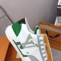 Louis Vuitton Unisex LV Charlie Sneaker Green Mix Recycled Bio-Based Sustainable Materials (9)