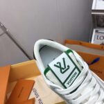 Louis Vuitton Unisex LV Charlie Sneaker Green Mix Recycled Bio-Based Sustainable Materials - Image 12