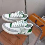 Louis Vuitton Unisex LV Charlie Sneaker Green Mix Recycled Bio-Based Sustainable Materials - Image 3