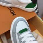 Louis Vuitton Unisex LV Charlie Sneaker Green Mix Recycled Bio-Based Sustainable Materials - Image 13