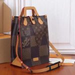 Louis Vuitton Unisex LV Christopher Handbag Brown Giant Damier Ebene Monogram Coated Canvas - immagine 2