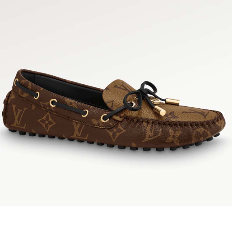 Gloria Flat Loafer Brown For Women - Fernize