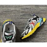 Louis Vuitton Unisex LV Runner Tatic Sneaker Silver Mix Materials Rubber Outsole - Image 10