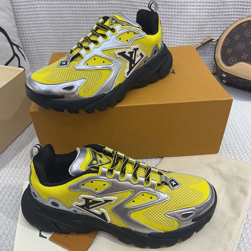 Louis Vuitton LV Runner Tatic Sneaker, Yellow, 8.5