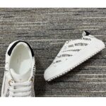 Louis Vuitton Unisex LV Time Out Sneaker Black Printed Calf Leather Monogram Flowers - Imagen 8