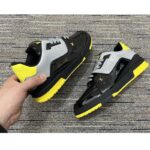 Louis Vuitton Unisex LV Trainer Sneaker Black Patent Canvas Rubber Outsole Monogram Flowers - Imagen 7