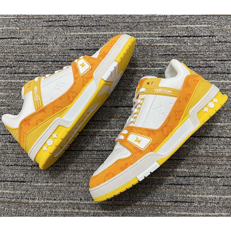 Louis Vuitton Trainer Yellow SS21 Men's - 1A8QAG - US