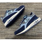 Louis Vuitton Unisex Run Away Sneaker Blue Mesh Suede Calf Leather Monogram Flowers – Bild 2