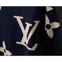 Louis Vuitton Women LV Damier Monogram Navy Blue Jacket Cotton Regular Fit (6)