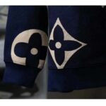 Louis Vuitton Women LV Damier Monogram Navy Blue Jacket Cotton Regular Fit - Bild 8